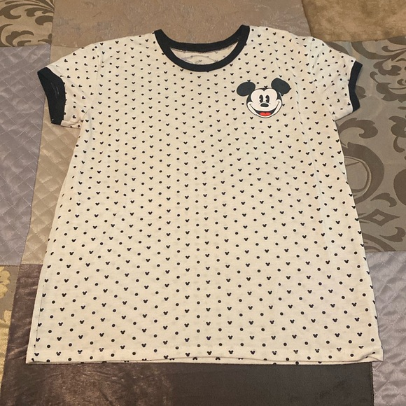 Mickey Mouse Mickey polka dot cap sleeve tee - Picture 3 of 6